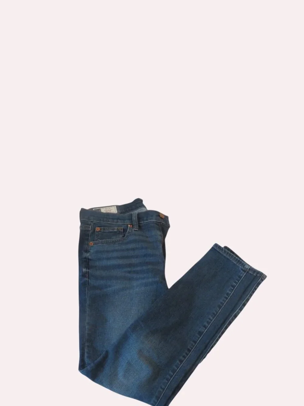 GAP -Women's Mid Rise True Skinny Jeans, Size 28 (6R), GUC - Picture 8 of 13